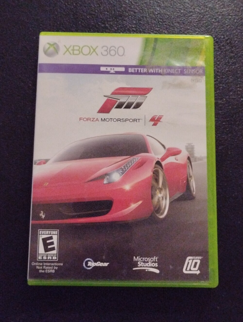 Forza Motorsport 4 (Xbox 360) - Complete in Box (CIB) - 2-Disc Set w/ Manual